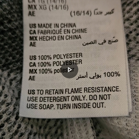 Macy's Family Pajamas Girl's Pajamas Bottoms Size 14/16 XL - Picture 4 of 6